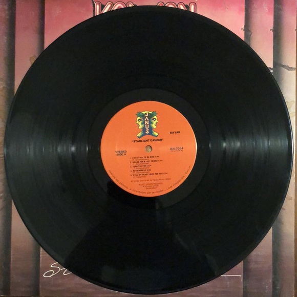 Kayak Starlight Dancer Vinyl Lp '77 - Picture 5 of 8